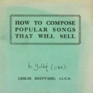Image of How to Compose Popular Songs That Sell by Bob Geldof CD Album