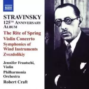 image of Igor Stravinsky - 125th Anniversary Album (Craft, Philharmonia Orch) CD Album - Used