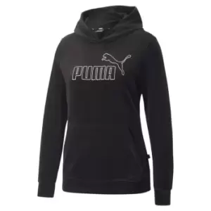 image of Puma Velour OTH Hoodie Womens - Black