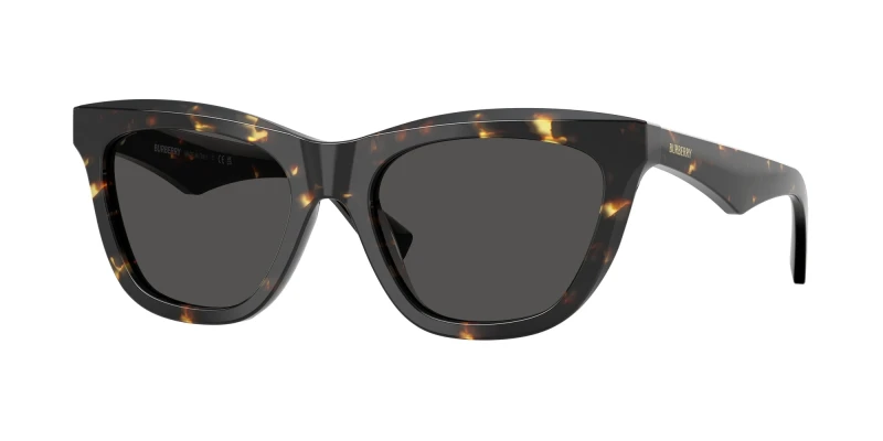 Image of Burberry 0Be4435 Cat Eye Sunglasses - Black WFBHJ Unisex