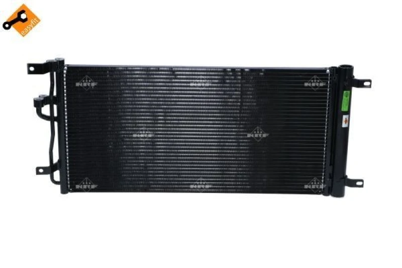 Image of NRF 350225 Condenser EASY FIT, with dryer, with gaskets/seals Aluminium Condenser,air conditioning (448)