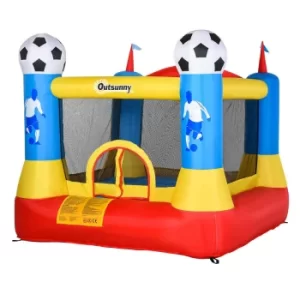 Image of Outsunny Kids Football Bouncy Castle, none