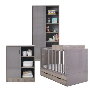 image of Obaby Madrid 3 Piece Room Set - Eclipse