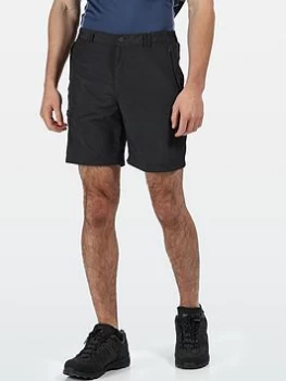 image of Regatta Grey 'Leesville II' Lightweight Quick Dry Walking Short - 30