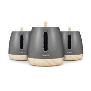 Image of Tower Scandi 3 Piece Canister Set