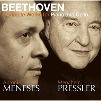 image of Antonio Meneses - Complete Music for Cello and Piano (Meneses, Pressler) CD