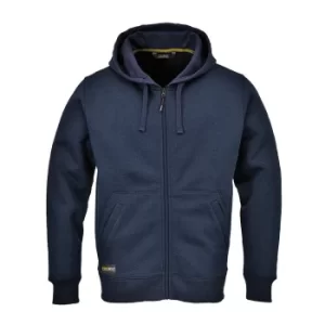 Image of Portwest Mens Nickel Zip Front Hoodie Navy 2XL
