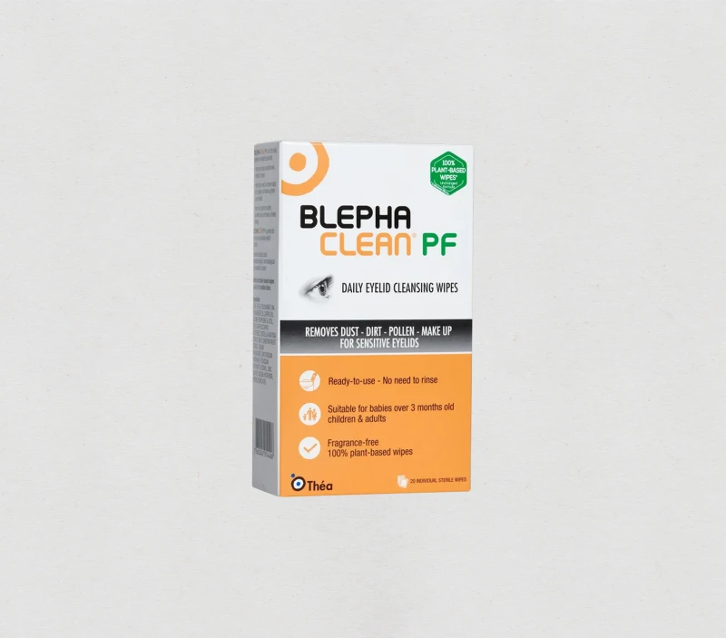 Image of Blephaclean Sterile Eyelid Cleansing Wipes Pack of 20