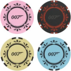 image of James Bond Casino Royale Poker Chip Coasters