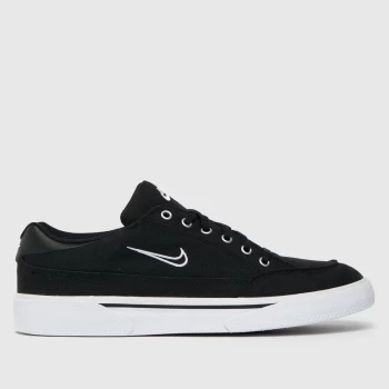 Image of Nike Black & White Retro Gts Trainers