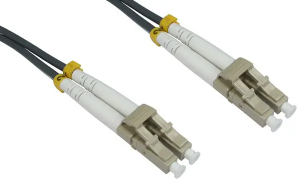 Image of Novatech 10M OM1 Fibre Optic Cable, LC-LC Grey FB1M-LCLC-100