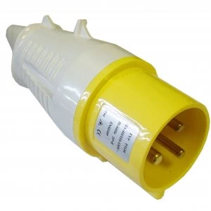 image of Faithfull Yellow Plug 32amp 110v