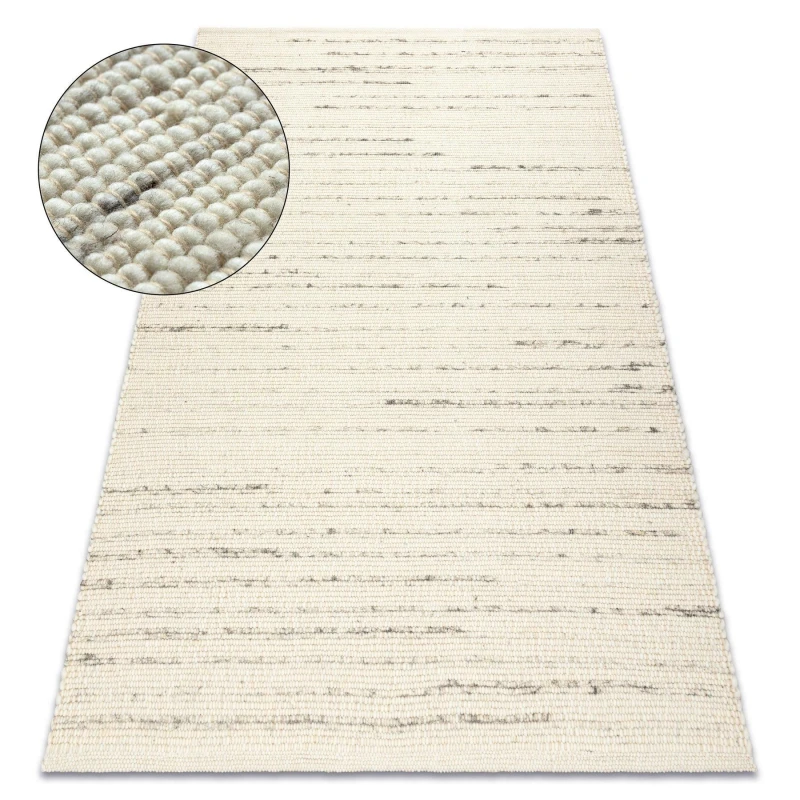 Image of RugsX Nepal Rug in White Size: 60cm x 100cm White Unisex 60cm x 100 cm