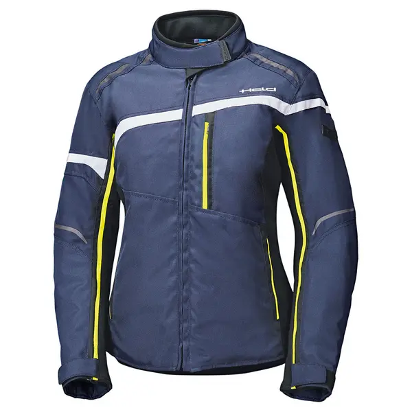 Image of Held Silara Jacket Blue Neon Yellow L