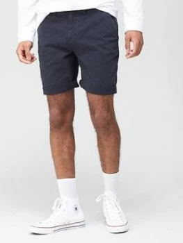 Image of Superdry International Chino Short - Midnight Navy , Midnight Navy Size M Men