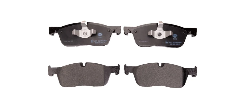 Image of HELLA Brake pad set HELLA 8DB 355 025-701