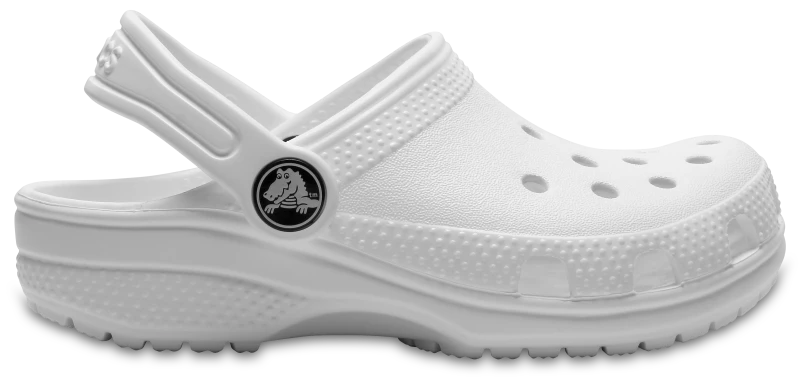 Image of Crocs Kids Classic Clogs White J3