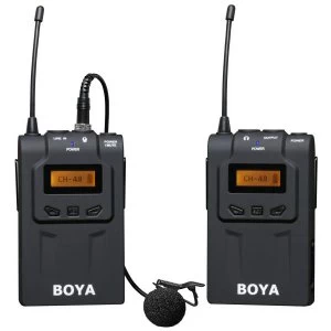 Image of Boya BY WM6 UHF Wireless Microphone System HS code 8518 3010 Recorder