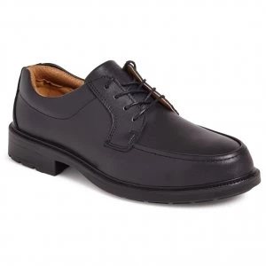 SS502CM Black Leather Gibson Shoe - Size 12