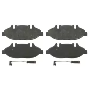 Image of Brake Pad set 16487 by Febi Bilstein Front Axle