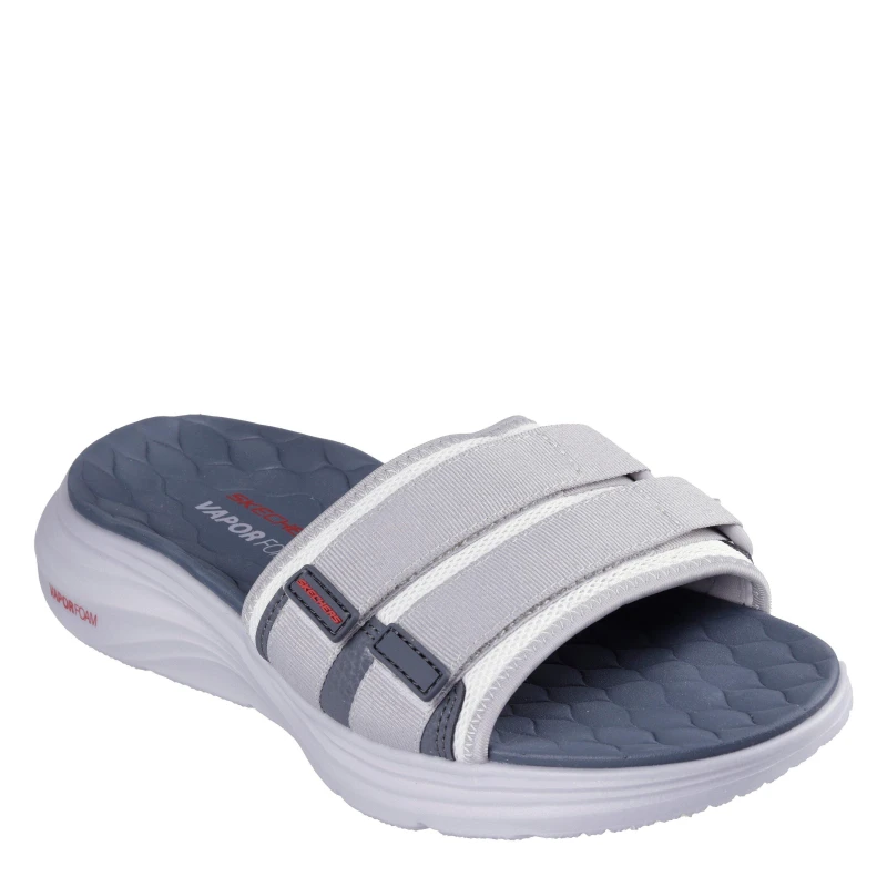 Image of Skechers Mens VF Foam Sports Sandals Grey/Charcoal male 6 (39.5)