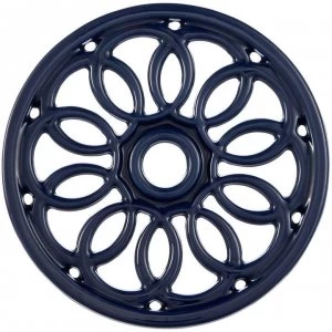 image of Linea Cast Iron Trivet, Red - Blue