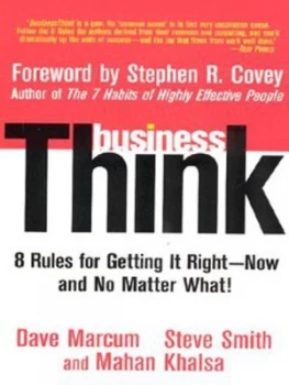 Image of Businessthink by Dave Marcum Paperback
