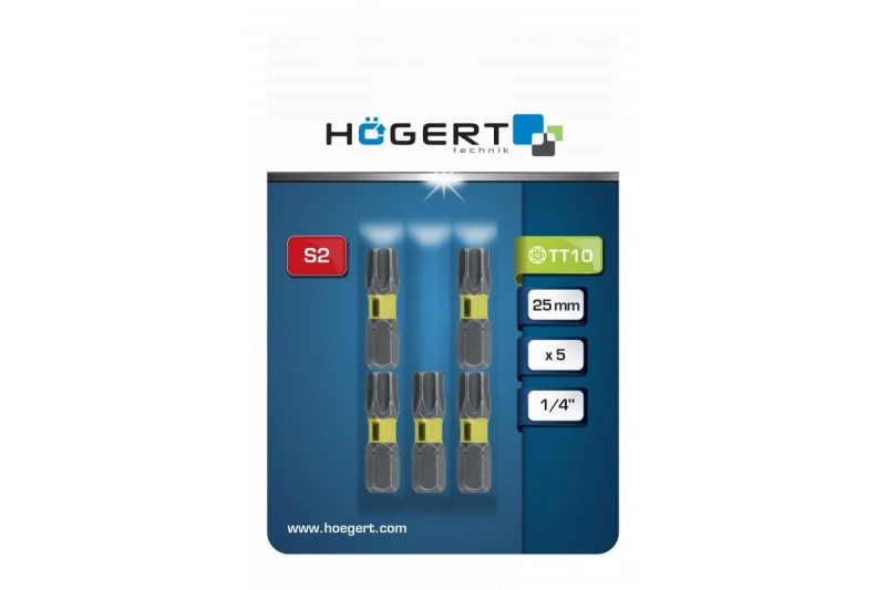 Image of Hogert Technik HT1S135 Screwdriver Bit Torx Screwdriver Bit (5514)