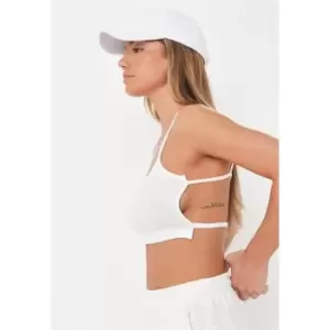 image of Missguided Extreme Strappy Back Bralet - White