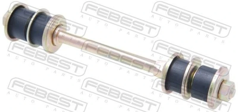 Image of FEBEST 0123-NP300F Anti-roll bar link Front Axle Link Stabiliser (3229)