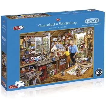 Image of Grandad's Workshop Jigsaw Puzzle - 500 Pieces