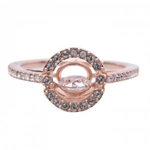Image of Swarovski Sparkling Dance Round Ring 55 - Gold