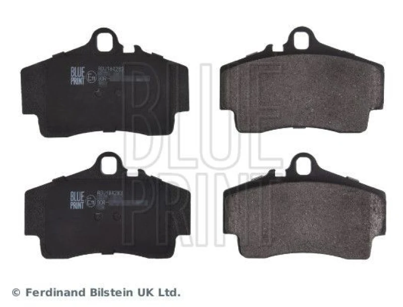 Image of Blue PRINT Brake pad set Blue PRINT ADV184283