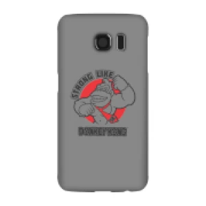 image of Nintendo Donkey Kong Strong Like Donkey Kong Phone Case - Samsung S6 - Snap Case - Gloss