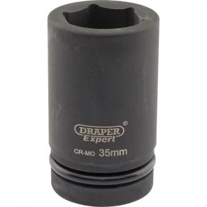 Image of Draper Expert 1" Drive Deep Hexagon Impact Socket Metric 1" 35mm