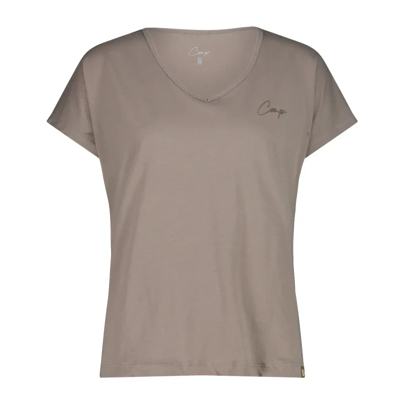 Image of CMP Womens T-Shirt CMP Anita Marron Female XS