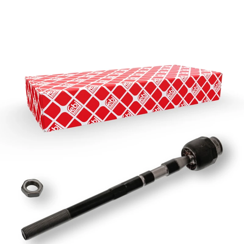 Image of FEBI BILSTEIN 18281 Inner Tie Rod ProKit Front Axle Right, with counter nut Inner Tie Rod (51)