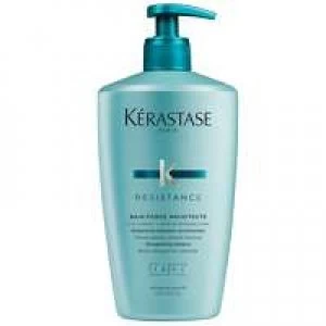 image of Kerastase Resistance Bain Force Architecte Shampoo 500ml