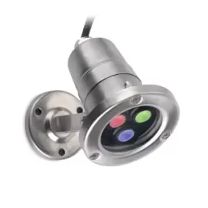 image of Aqua Waterproof Spotlight LED RGB Easy+ Spotlight Stainless Steel IP68