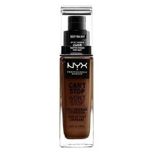 Image of NYX Professional Makeup Cant Stop Foundation Deep Walnut