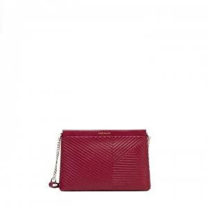 Karen Millen Bella Crossbody Bag - burgundy601