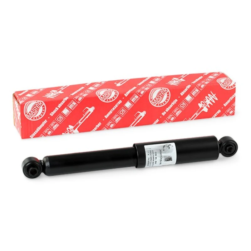 Image of MASTER-SPORT 315377-PCS-MS Shock absorber Rear Axle, Gas Pressure, Twin-Tube, Suspension Strut, Bottom eye Shock Absorber (854)