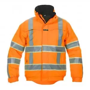 Image of Hydrowear India High Visibility Glow In dark Pilot Jacket Orange M