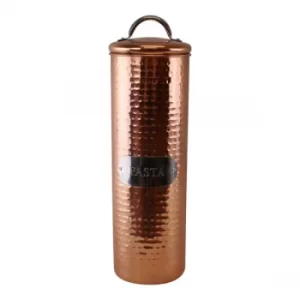 Image of Hammered Copper Pasta Tin, 30x10cm