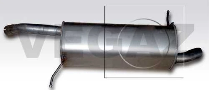Image of Rear silencer VEGAZ PGS-355