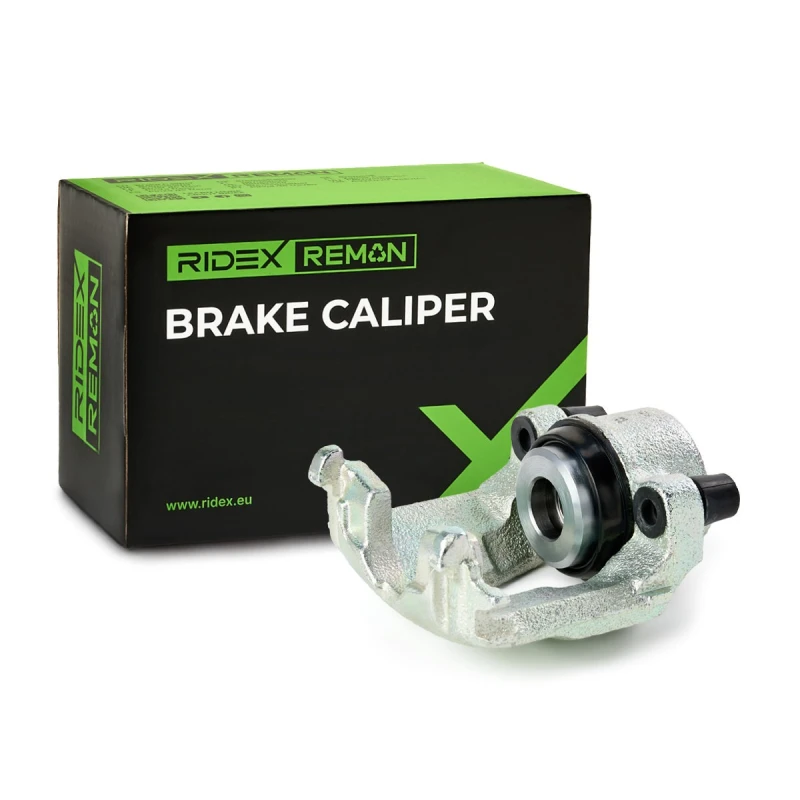 Image of RIDEX REMAN 78B0187R Brake caliper Front Axle, without holder Cast Iron Brake Caliper (78)