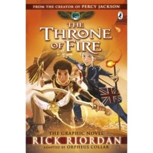 Image of The Throne of Fire: The Graphic Novel (The Kane Chronicles Book 2)