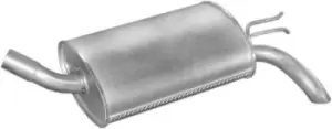 Image of IZAWIT Rear silencer 26.002 End silencer,Rear exhaust silencer RENAULT,TWINGO I (C06_),TWINGO I Kasten (S06_)