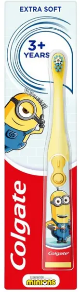 Image of Colgate Minions Extra Soft Kids Battery Toothbrush
