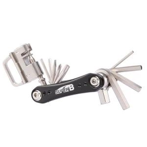 image of Super B TB-FD40 17 In 1 Folding Multi Tool